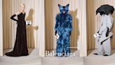 Balenciaga 2024高訂系列：巨大帽飾來台灣藝術家倪灝、Yumi Okita打造蝴蝶面具，還有一件只能穿一次的禮服 | PopLady