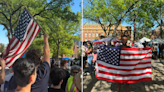 Rutgers students who stood up to anti-Israel protests with USA chant speak out: ‘Fed up with anti-Americanism'