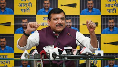 ‘23 corrupt leaders in BJP’: AAP leader Sanjay Singh says many accused of graft accommodated by saffron party | Mint