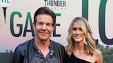 La inusual aparición de Dennis Quaid con su mujer, Laura Savoie, 39 años menor que él