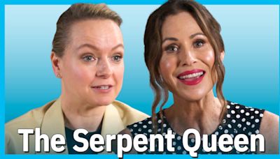 Samantha Morton & Minnie Driver Talk 'The Serpent Queen' Rulers