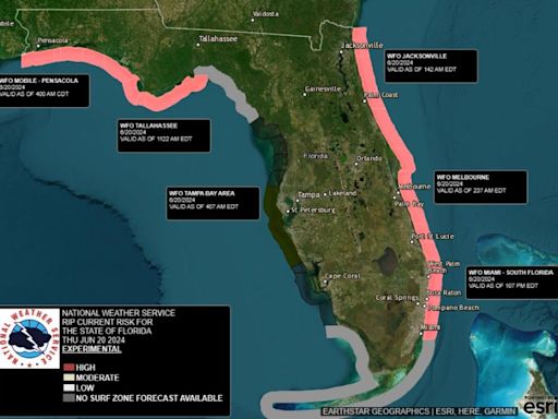 'Life-threatening' conditions expected at Central Florida beaches as disturbance approaches coast: NWS