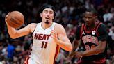 With Butler out, Jaquez Jr., Herro step up to combine for 45, Heat cruise past Bulls into playoffs