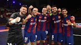 Habrá final española en la Champions de fútbol sala: Barça y Palma Futsal se verán las caras el domingo