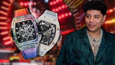 Los relojes robados que Eduin Caz no supera: ¿Cuánto cuestan las joyas del cantante de Grupo Firme?