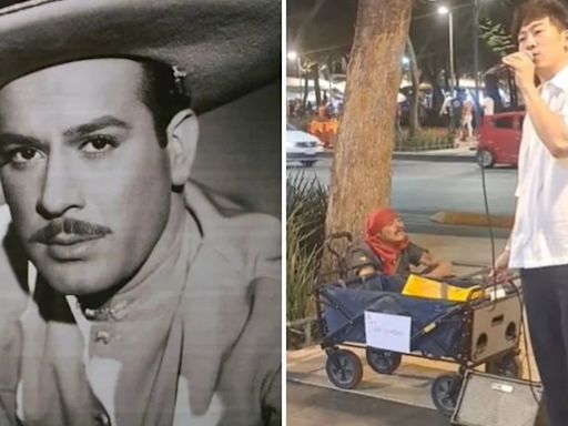 Joven coreano conquista las redes al interpretar popular canción de Pedro Infante en las calles de la CDMX