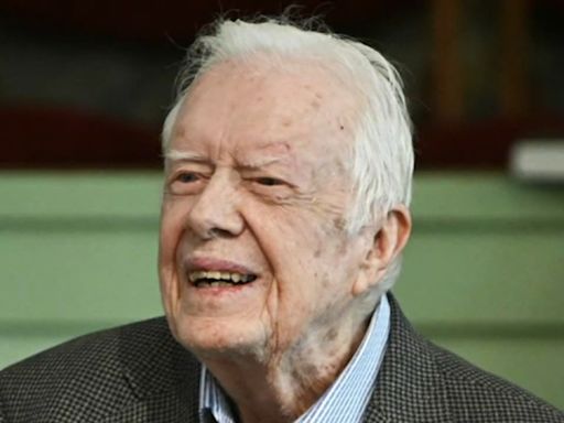 Jimmy Carter says he hopes to vote for Kamala Harris