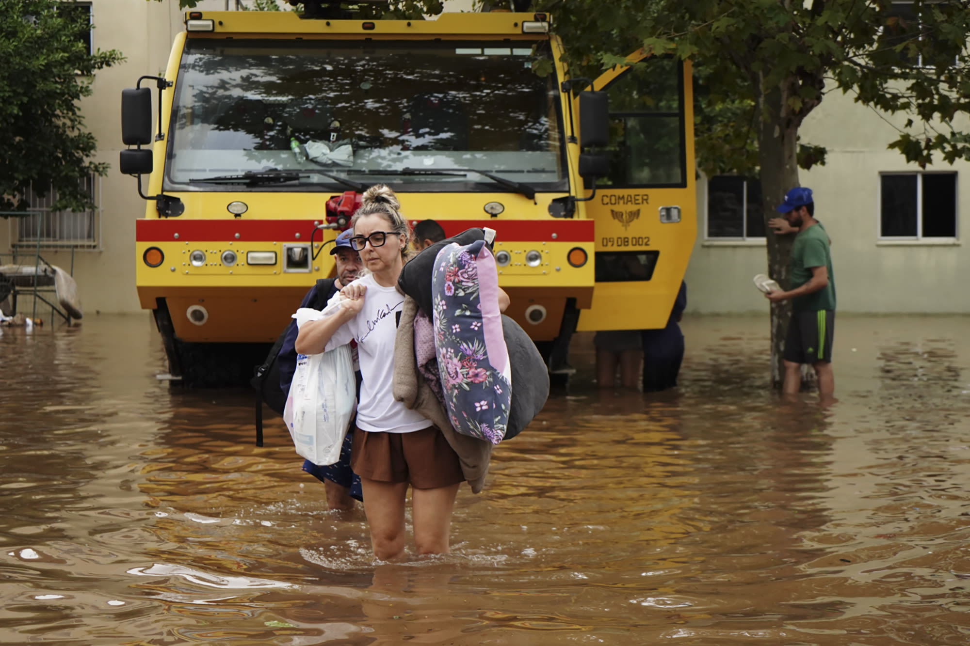 Floods in southern Brazil kill at least 75 people over 7 days, with 103 people missing