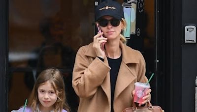 Nicky Hilton cuts a stylish figure as she runs errandsNew York City with her daughters Lily-Grace, 6, and Theodora, 5, in NYC