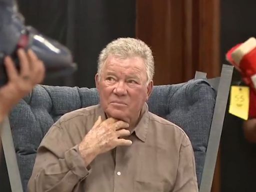 WATCH: William Shatner in NE Ohio for auction