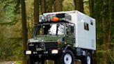 Take Your Overlanding Game To A New Level In This Mercedes-Benz Unimog Camper Conversion