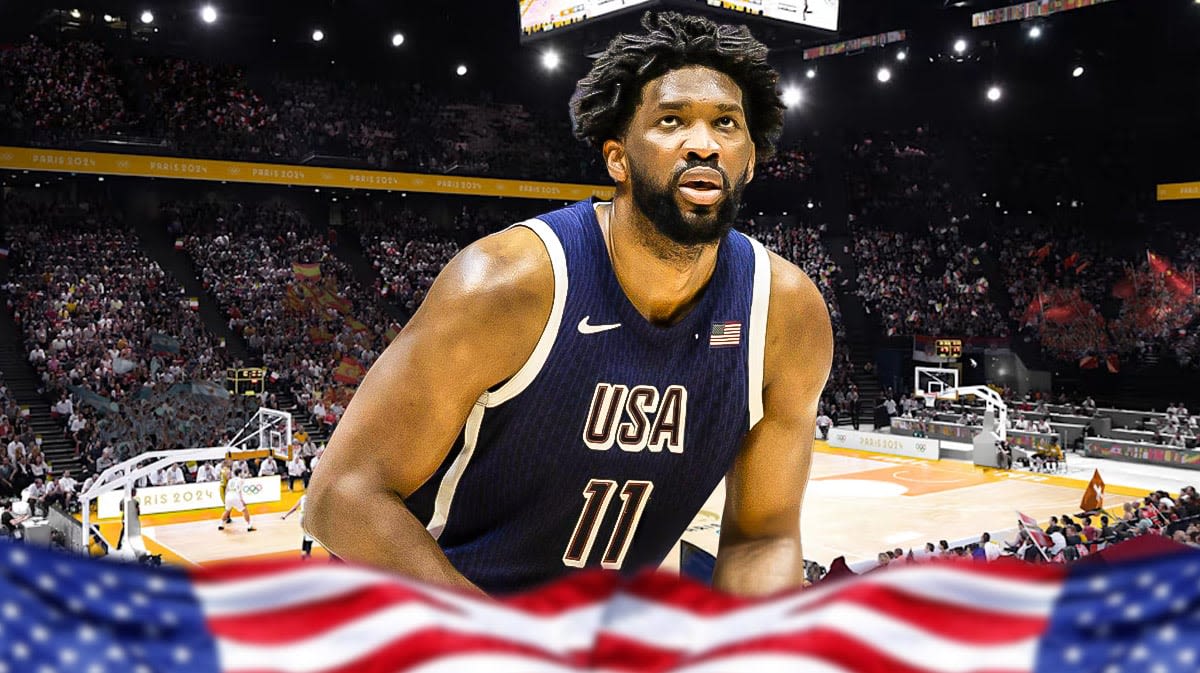 Joel Embiid booed by French fans as he struggles for Team USA vs. Serbia