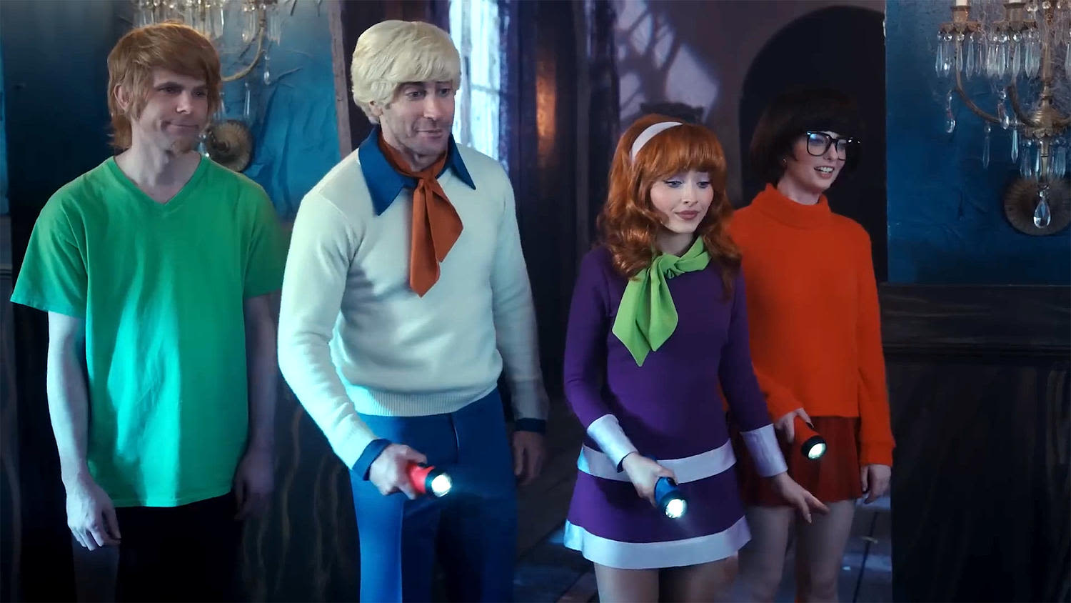 Jake Gyllenhaal is an unhinged Fred in gory ‘Scooby-Doo’ ‘SNL’ sketch