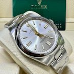 【LOVES DIAMOND】ROLEX勞力士-Oyster Perpetual-經典銀白面盤-41mm-124300-2023/12 全新公司貨