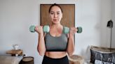 This 20-minute workout develops full-body strength with just a pair of dumbbells