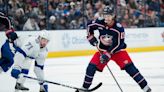Columbus Blue Jackets recall Yegor Chinakhov, assign Kent Johnson to AHL