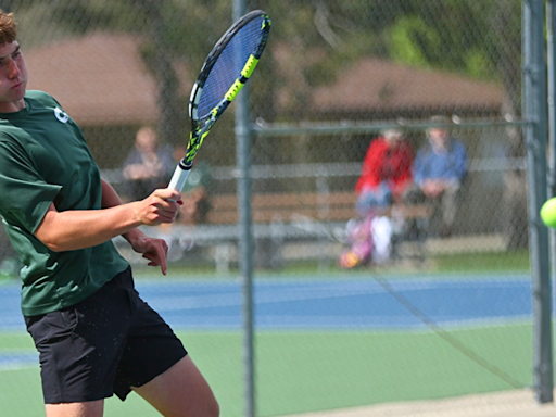 High School Boys Tennis: Columbus freshman gaining confidence as Sailors’ top player