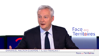 Législatives 2024 : Après la dissolution, Bruno Le Maire s’en prend aux « cloportes des palais de la République »