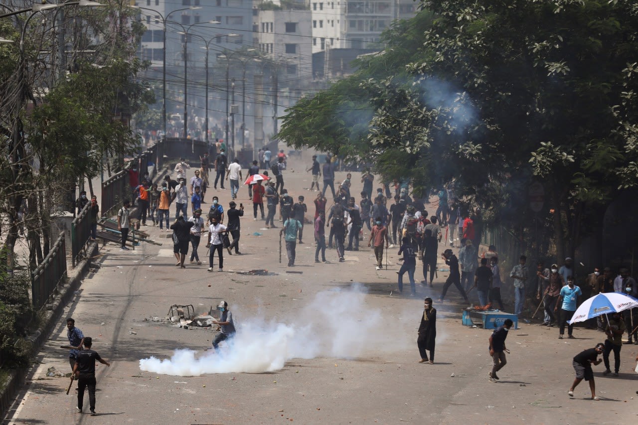 Curfew extended in Bangladesh as top court is set to rule on job quotas that sparked deadly unrest