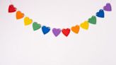 DIY Rainbow Heart Banner for Valentine’s Day