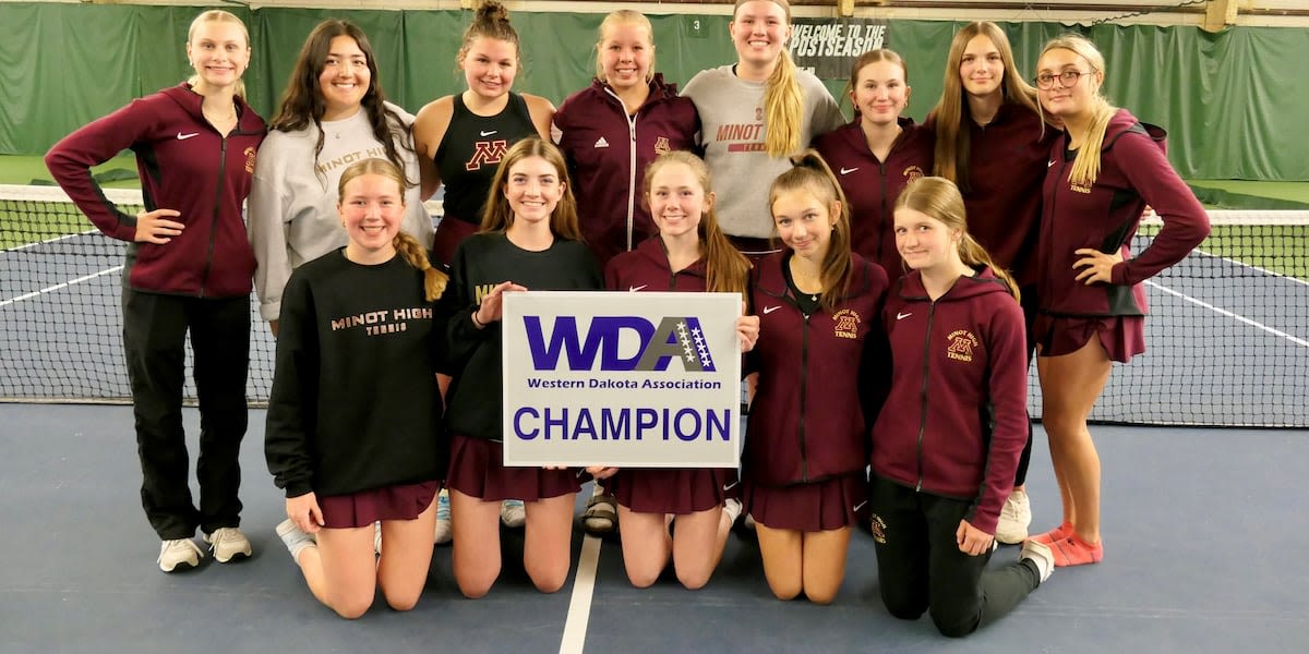 Minot High tennis players, head coach look back on 2024 season