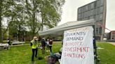 Student group sets up pro-Palestinian protest on University of Windsor campus