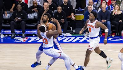 Knicks-76ers series got real with one heated moment