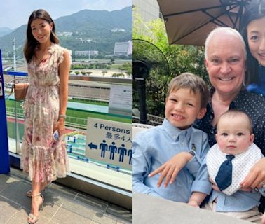 前港姐亞軍李姿敏陪練馬師老公拉頭馬 結婚七年誕兩子 父親為馬主家底豐厚