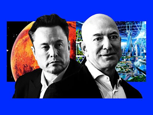 We put Elon Musk's dream to colonize Mars up against Jeff Bezos' vision of living in space — and one is more realistic