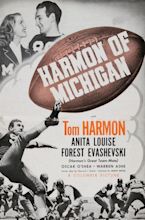 Harmon of Michigan (1941) | Football movies, Tom harmon, Sports movie