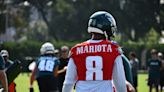 How Marcus Mariota, even through his struggles, makes Eagles Jalen Hurts a better QB