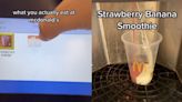 McDonald's employee reveals what really goes into strawberry banana smoothies: 'Enjoy'