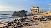 Sixth Outer Banks house collapse since 2020: Photos capture damage as erosion threatens beachfront property