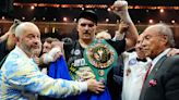 Usyk rushed to hospital with broken jaw as he has to be carried after Fury win
