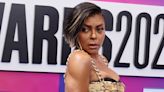 Host Taraji P Henson Is the Golden Goddess While Arriving at BET Awards 2024