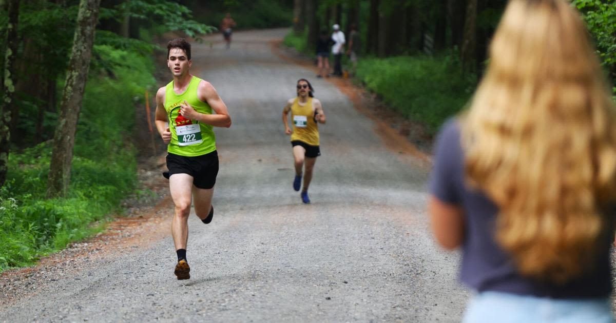 Runners hit the trails at Pleasant Valley Wildlife Sanctuary for the Wild Thing Races