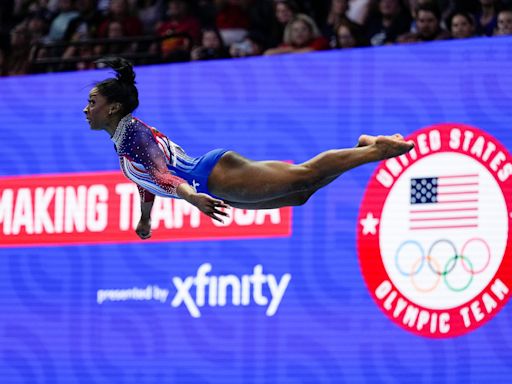 Simone Biles volvió a deleitar a sus fans y trata de alejarse de los mensajes y burlas de sus trolls