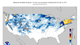 How much snow did you get? Maps show snowfall inches from winter storm