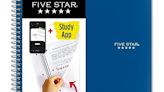 Five Star Spiral Notebook + Study App, Now 75% Off