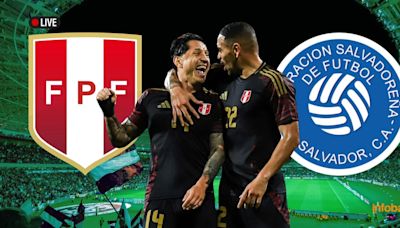 Dónde ver Perú vs El Salvador HOY: canal tv online del amistoso por fecha FIFA 2024