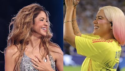 Vea la presentación de Karol G y Shakira en la final de la Copa América 2024