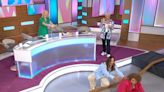 Loose Women in chaos as Nadia Sawalha falls over live on air