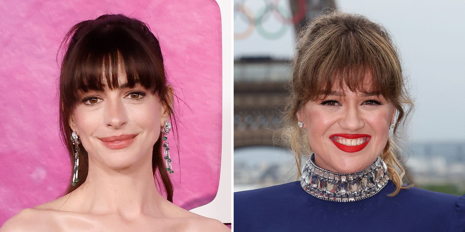 Anne Hathaway Gave Kelly Clarkson a Shoutout for the Sweetest Reason