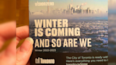 City of Toronto's snow removal flyer elicits juvenile reaction from Twitter