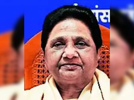 Achievements of Central Government Criticized by Mayawati | - Times of India