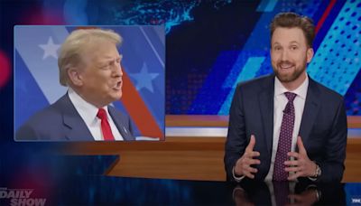 'Daily Show' mocks Trump's claims he didn't lose the presidential debate