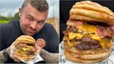 Man offers £100 to any Brit that can eat 'world's most calorific burger' in 3 bites