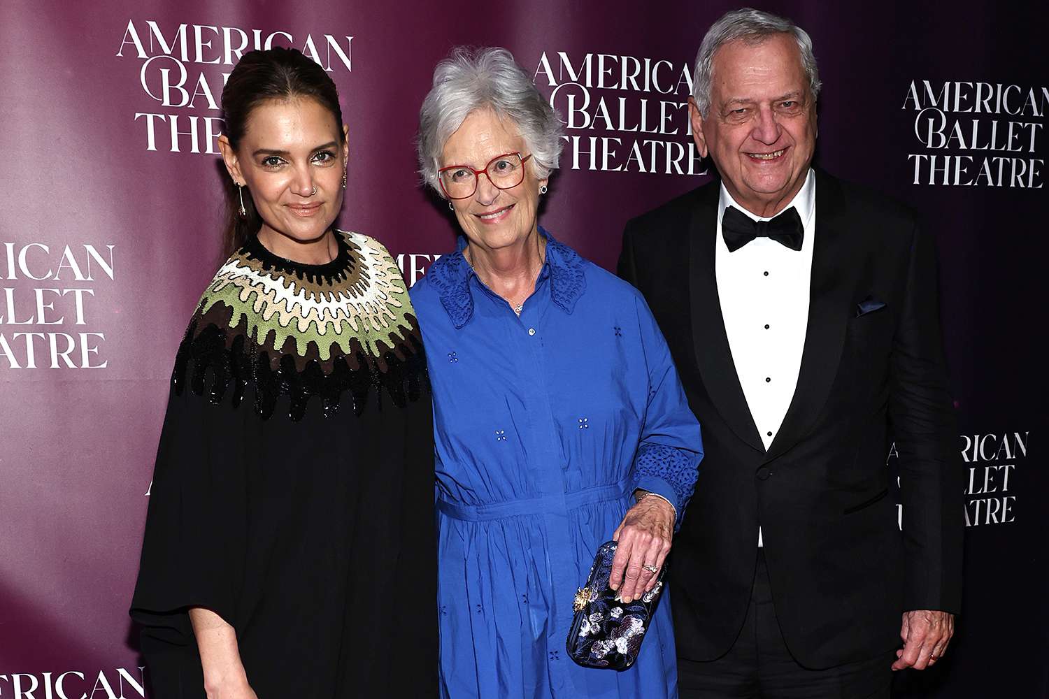 Katie Holmes Has a Glam Night Out with Her Parents at N.Y.C. Gala: See Her Look!