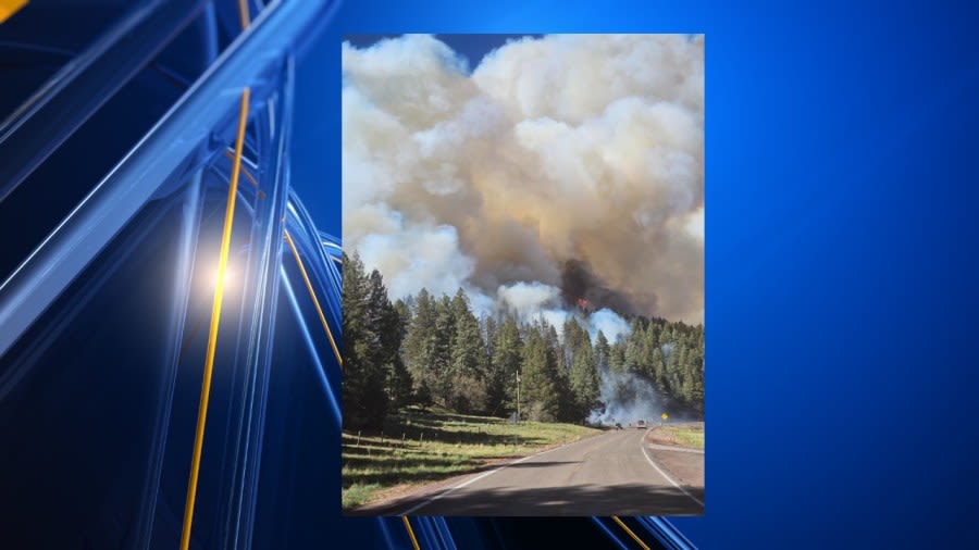 Wildfire burning near Cloudcroft, forces some evacuations