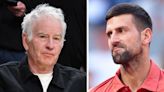 John McEnroe calls out 'laughable' Novak Djokovic theory after French Open tweak